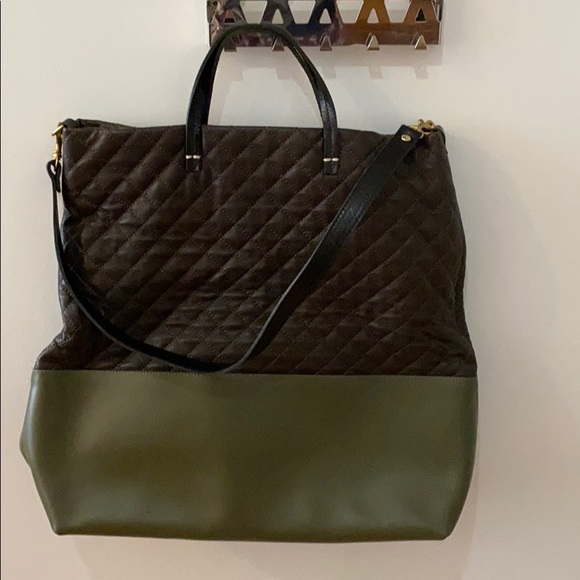 NWT Clare V Quilted Tote Bag - Picture 4 of 12
